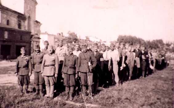 Zwangsarbeiter-Bataillon in Nagybanya 1943; Quelle YV AS 5657/1