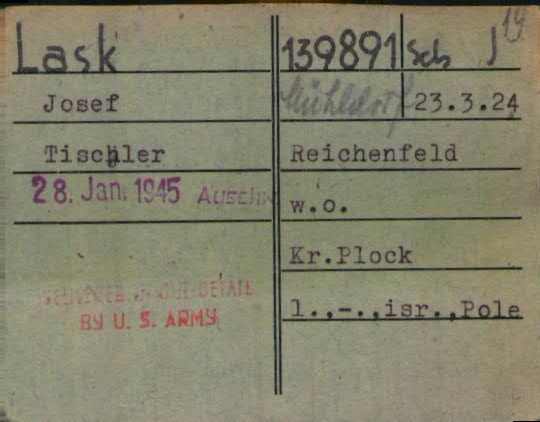 Dachau Schreibstufenkarte