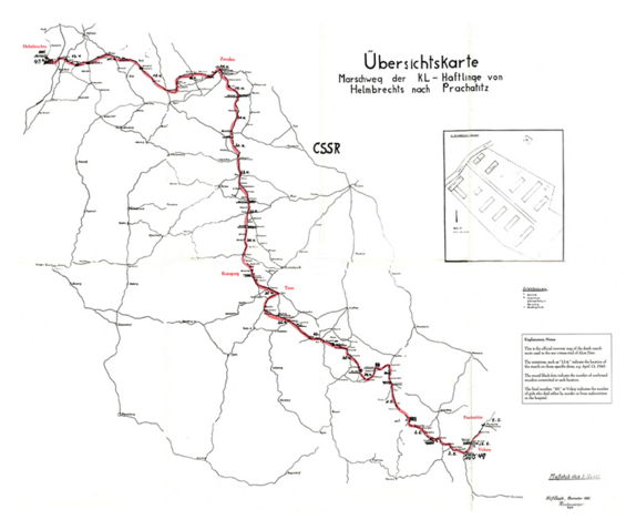 Karte Helmbrechts - Volary