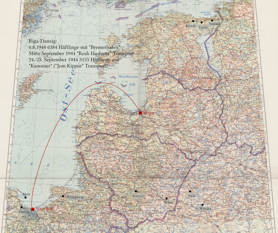 Stations of his persecution - Zwi Hersch Zaks