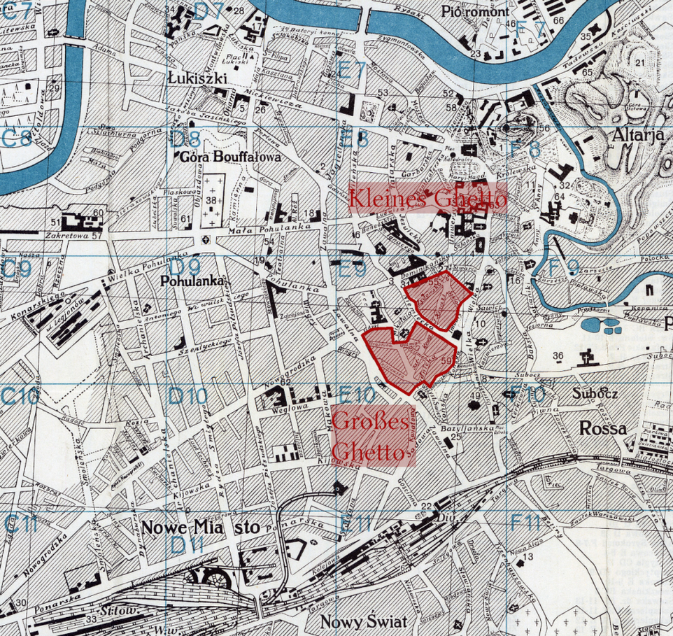 Stadtplan Wilna